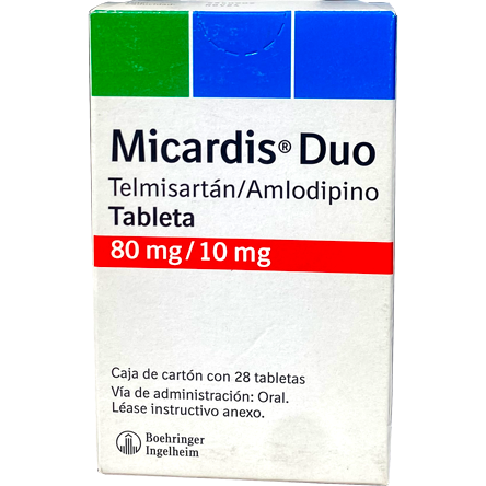 MICARDIS 80 10 MG TAB 28 DUO