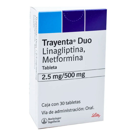 TRAYENTA DUO 2 5 500 MG TAB 30