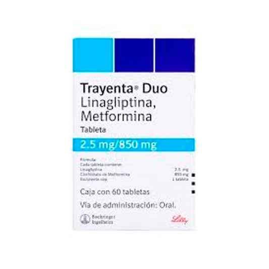 TRAYENTA DUO 2 5 850MG TAB60 297