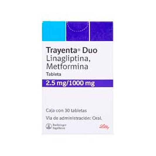 TRAYENTA DUO 2 5 1000 MG TAB30