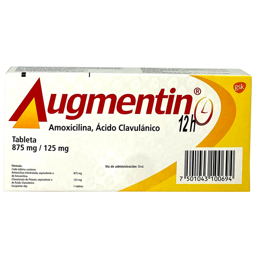 AUGMENTIN 875 125MG 12HTABS14
