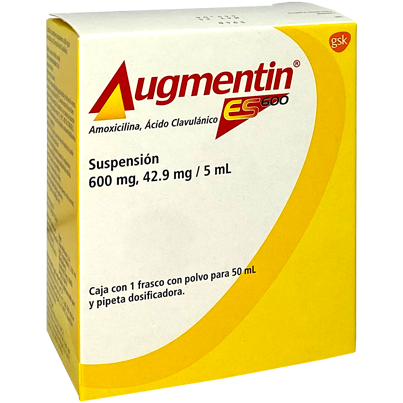AUGMENTIN ES600 42 9MG 50ML 422