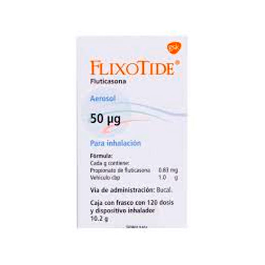 FLIXOTIDE AER SUSP 50MCGDOS 120