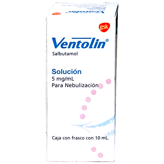 VENTOLIN 5 MG SOL 10 ML