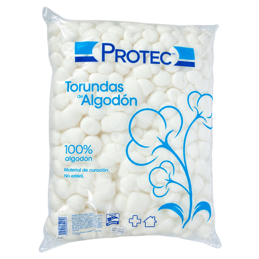 TORUNDAS ALGODON 500GR C 1000