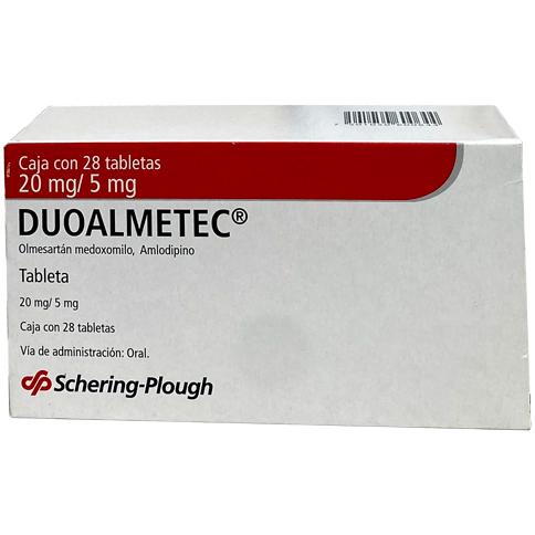 DUOALMETEC 20  5 MG TAB 28