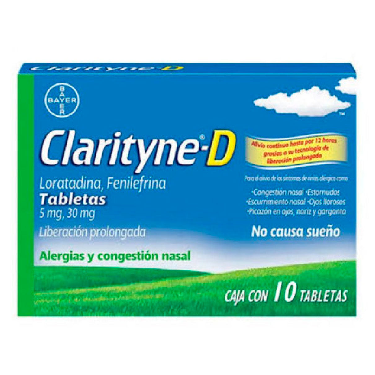 CLARITYNE D 5 30MG TAB 10