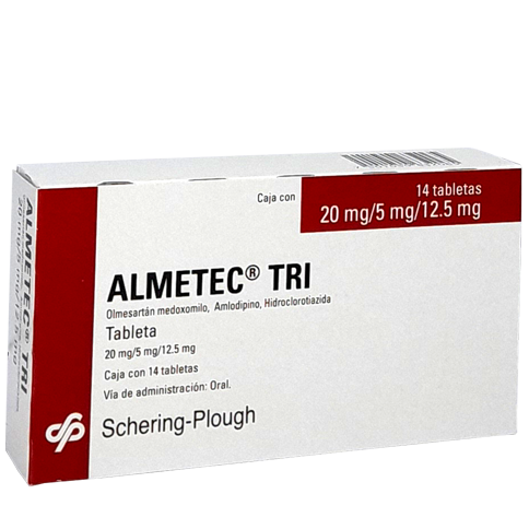ALMETEC TRI 20 5 12 5 MG TAB 14