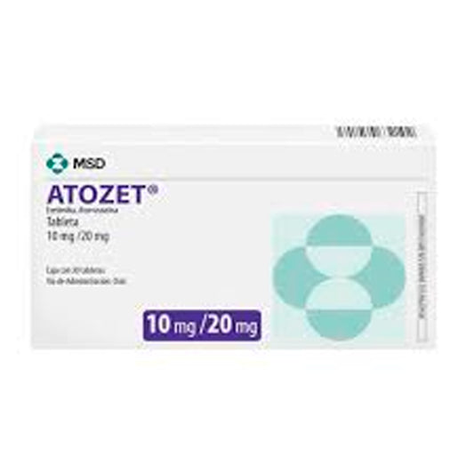 ATOZET 10 20MG TAB 30