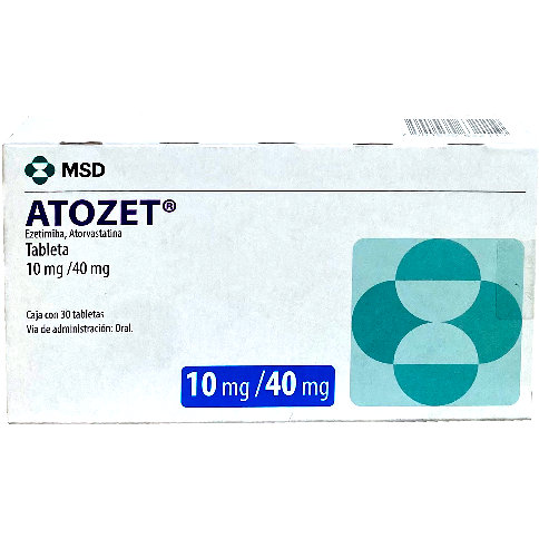 ATOZET 10 40MG TAB 30