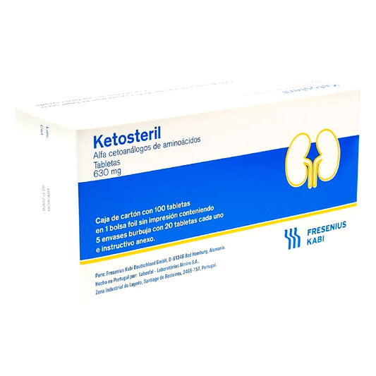 KETOSTERIL 630MG C 100 T