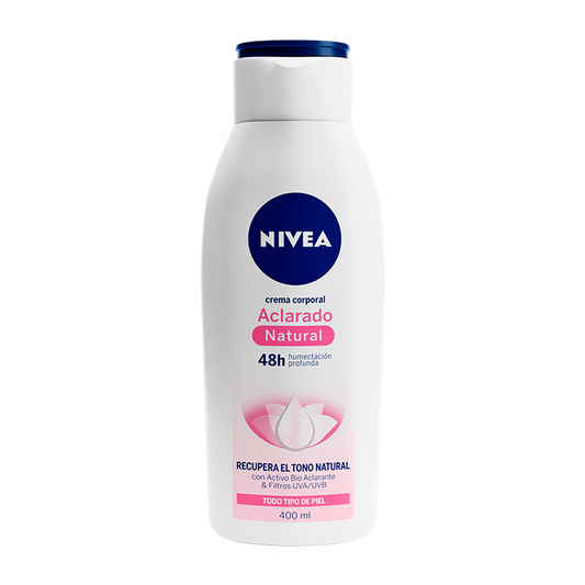 CRA NIVEA B ACLARADO NAT 400ML