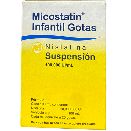 MICOSTATIN GTS 60 ML