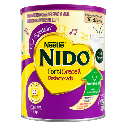 NIDO FORTICRECE DESLACT 1 6 KG — fondo transparente, formato 1:1