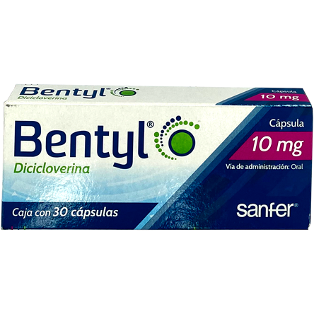 BENTYL 10 MG CAPS 30 0016