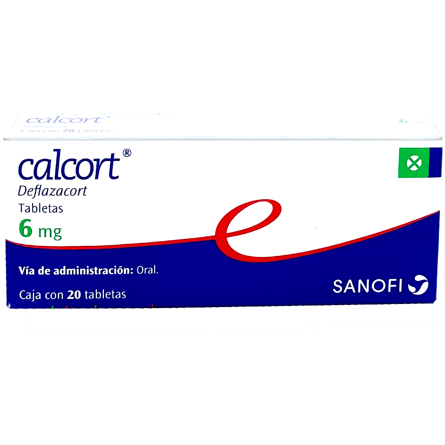 CALCORT 6 MG TAB 20 405