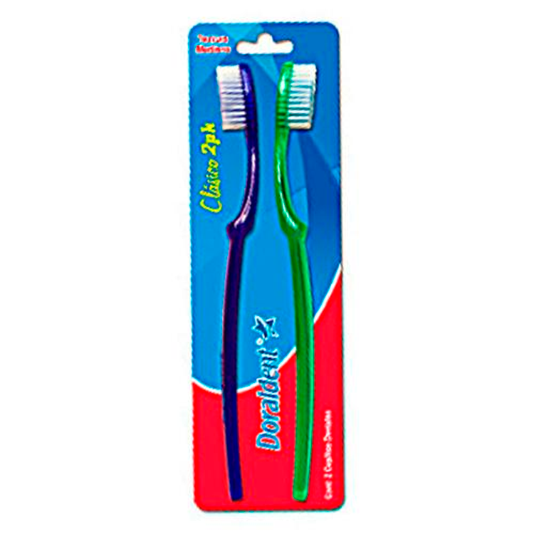 CEP DENT DORALD CLASICO MED 2PK