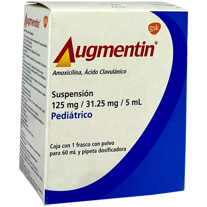 AUGMENTIN PED 156 25 MG 60ML