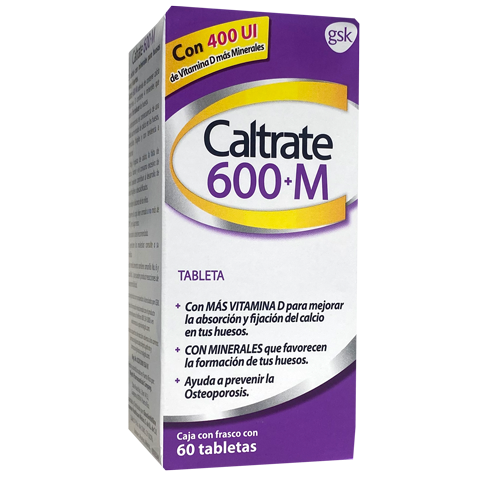 CALTRATE 600 M TAB 60