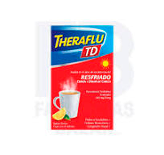 THERAFLU EX TE ROJO C 6 SOBRES