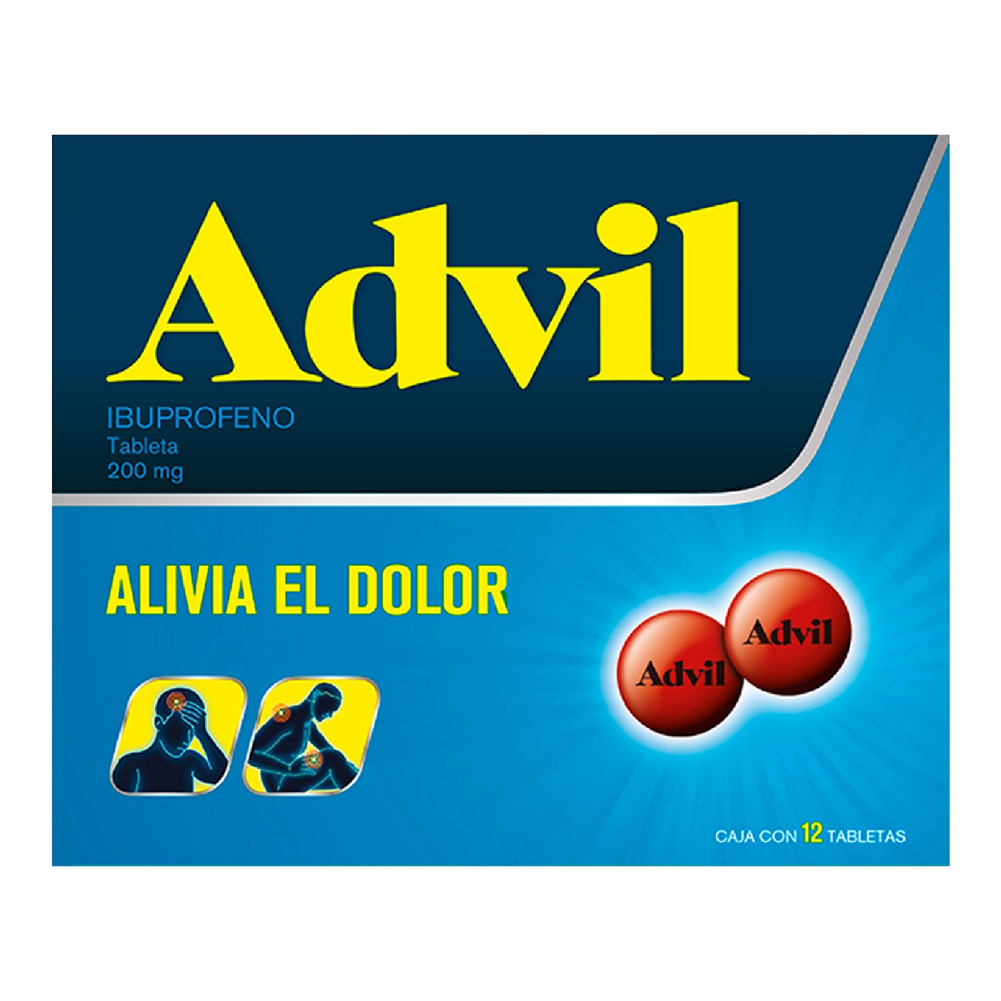 ADVIL 200 MG TAB 12