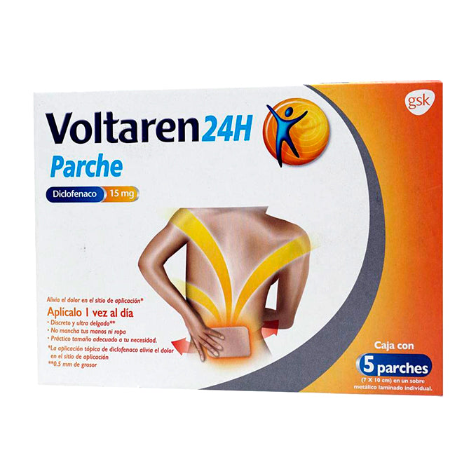 VOLTAREN 24H x 5 PARCHES