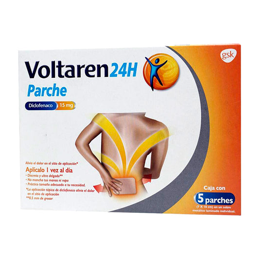 VOLTAREN 24H x 5 PARCHES