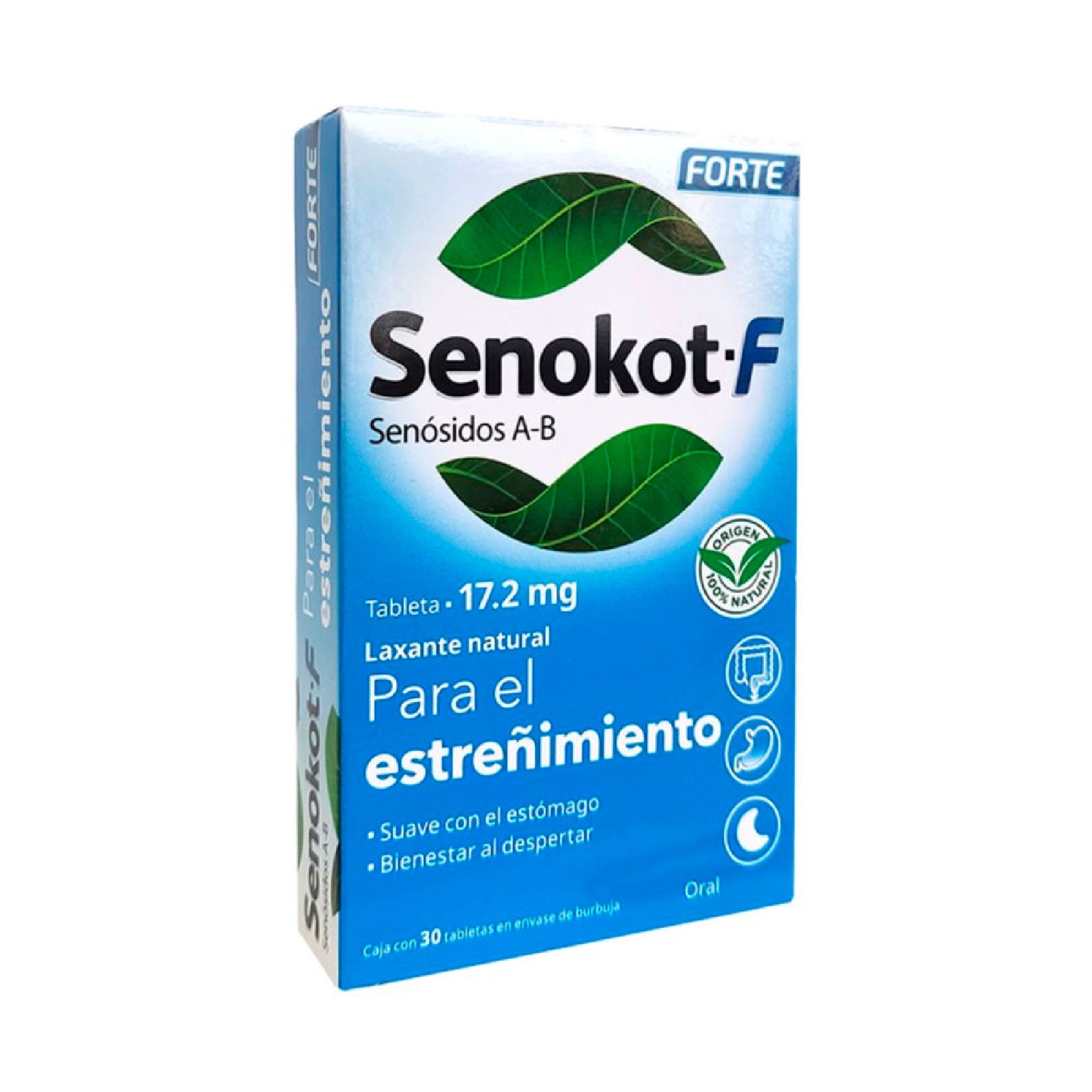 SENOKOT F 374MG 30 TAB 17 2MG