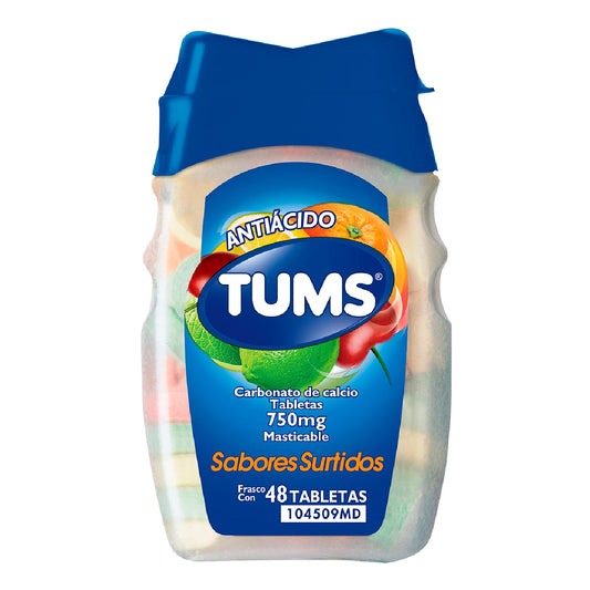 TUMS EXTRA SURT 750MG TAB MAST48