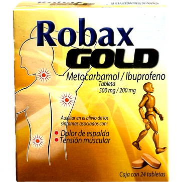 ROBAX GOLD 500 200MG TAB 24