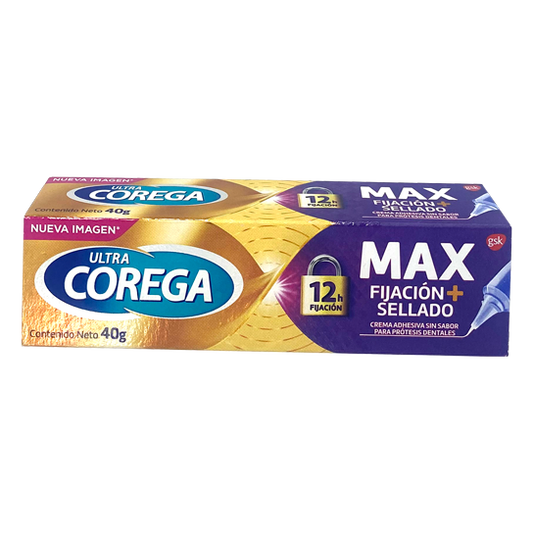 COREGA ULTRA MAX SELLADO 40G ADHESIVO