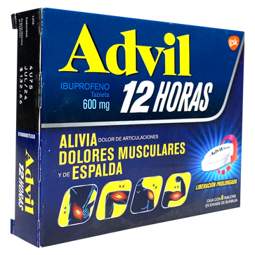 ADVIL 12H 600 MG 6 TAB
