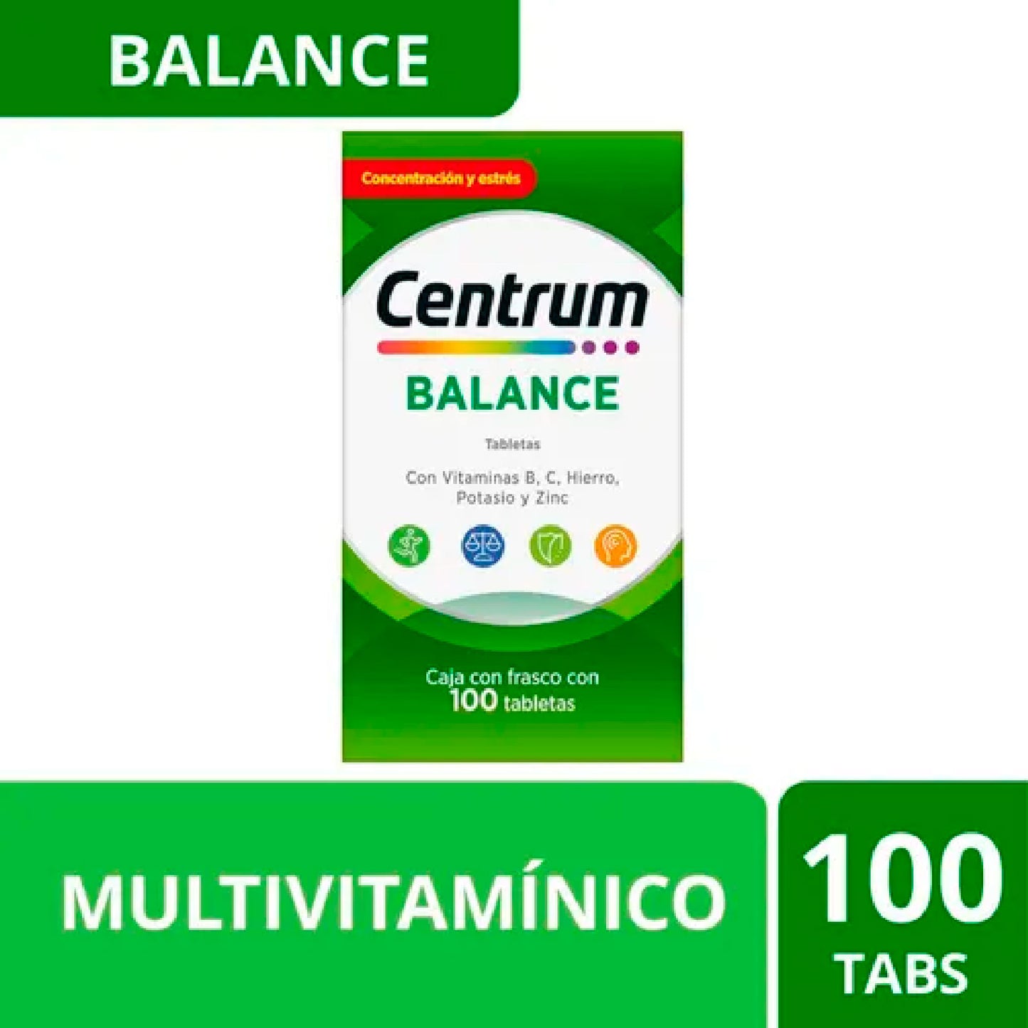 CENTRUM FORMULA BALANCEADA TAB100