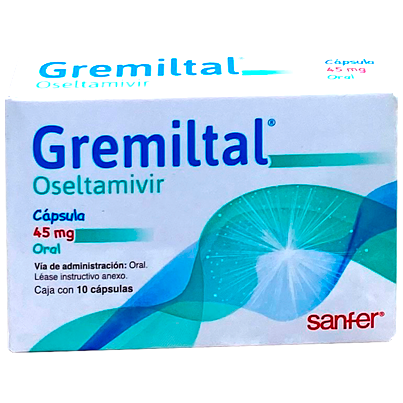 GREMILTAL 45 MG CAPS 10