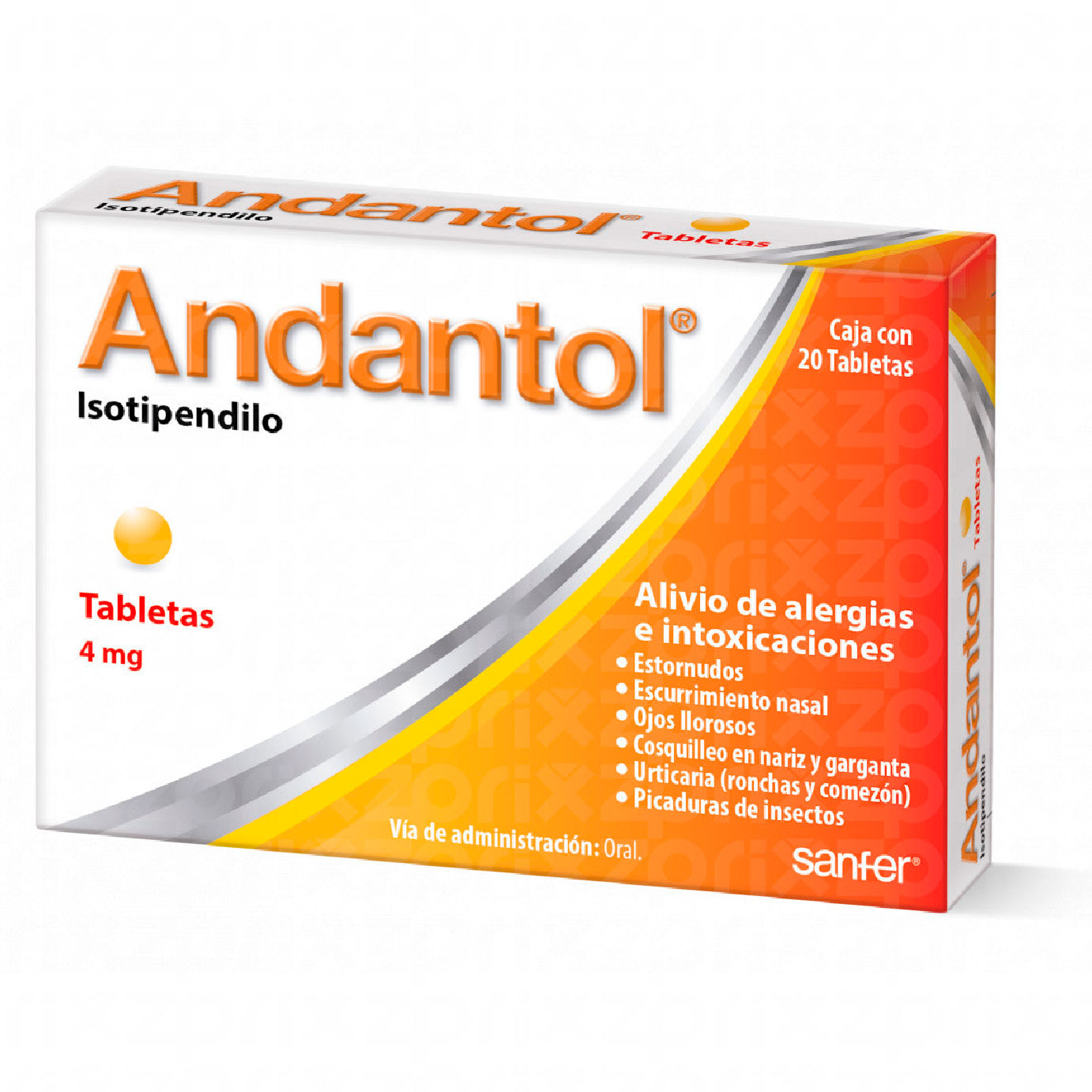 ANDANTOL 4 MG TAB 20