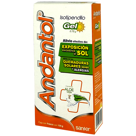 ANDANTOL 0 75G GEL FCO 100G