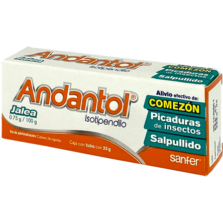 ANDANTOL 0 75 G JAL 25 G