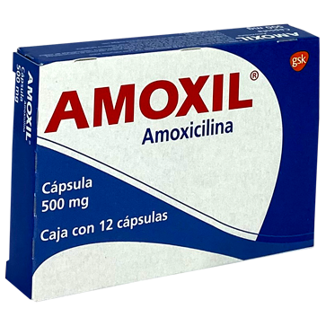 AMOXIL 500 MG CAPS 12 420