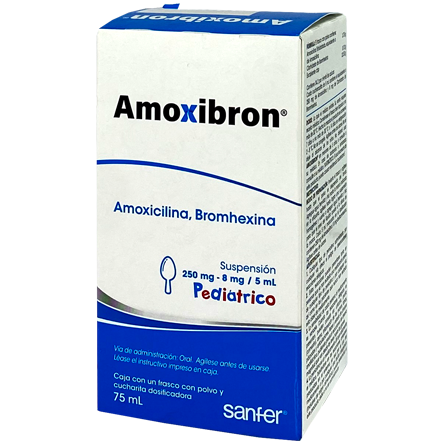 AMOXIBRON 250 MG SUSP 75 ML