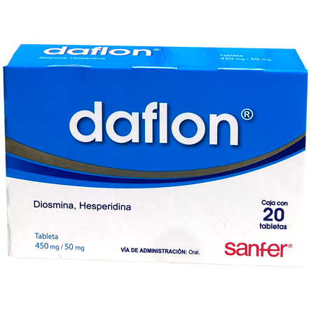 DAFLON 500 MG TAB 20 014