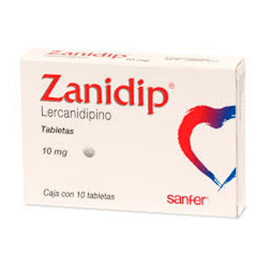 ZANIDIP 10 MG TAB 10