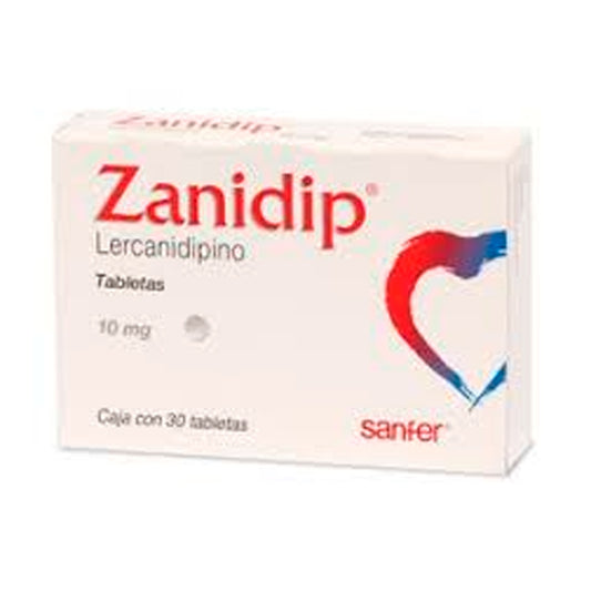 ZANIDIP 10 MG TAB 30 318