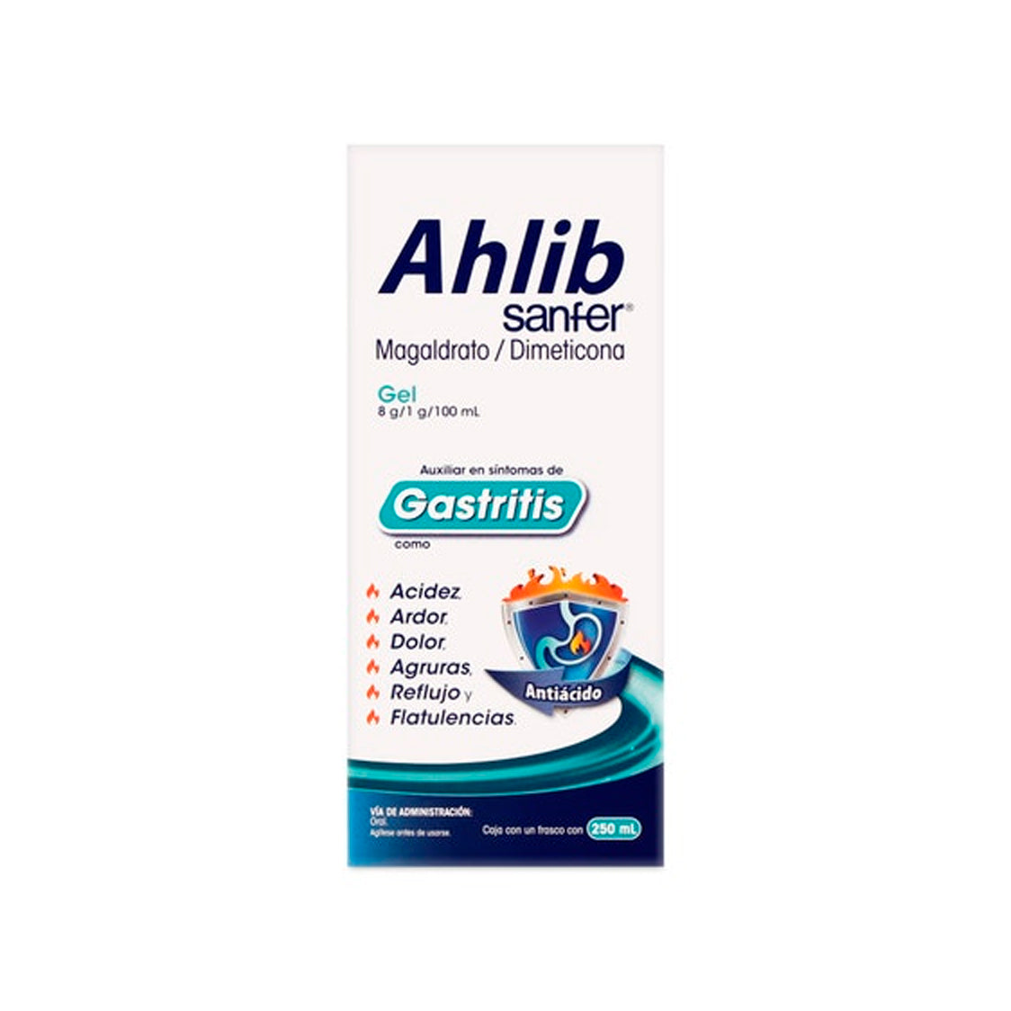 AHLIB 8 1G GEL FCO 250 ML