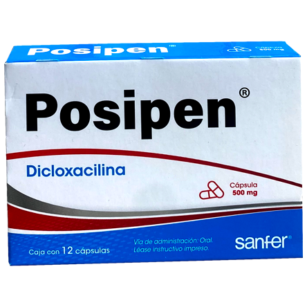 POSIPEN 500 MG CAPS 12 336