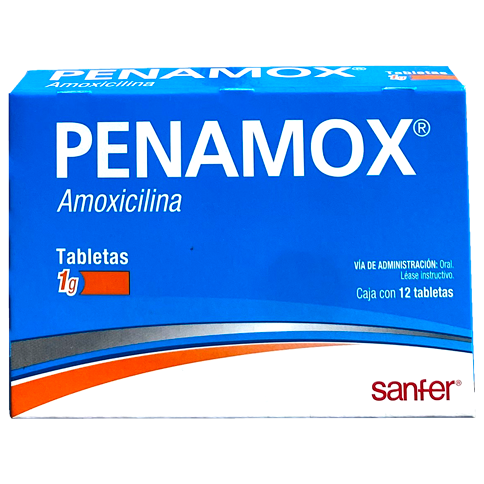 PENAMOX 1 G TAB 12
