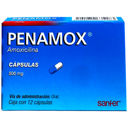 PENAMOX 500 MG CAPS 12