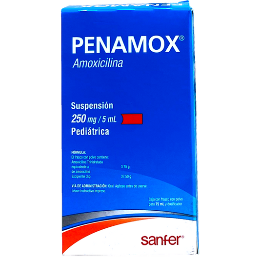 PENAMOX PED 250MG SUSP 75 ML