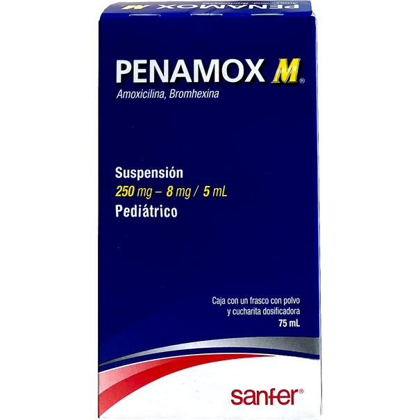 PENAMOX M 250MG SUSP 75ML