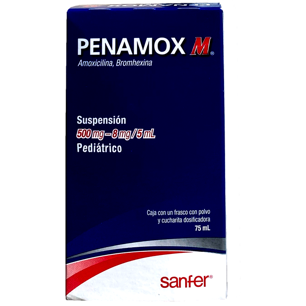 PENAMOX M 500 8 MG SUSP 75 ML