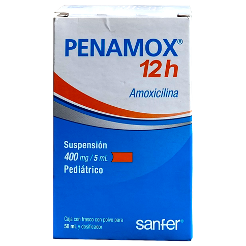 PENAMOX 12H 400MG SUSP 50ML